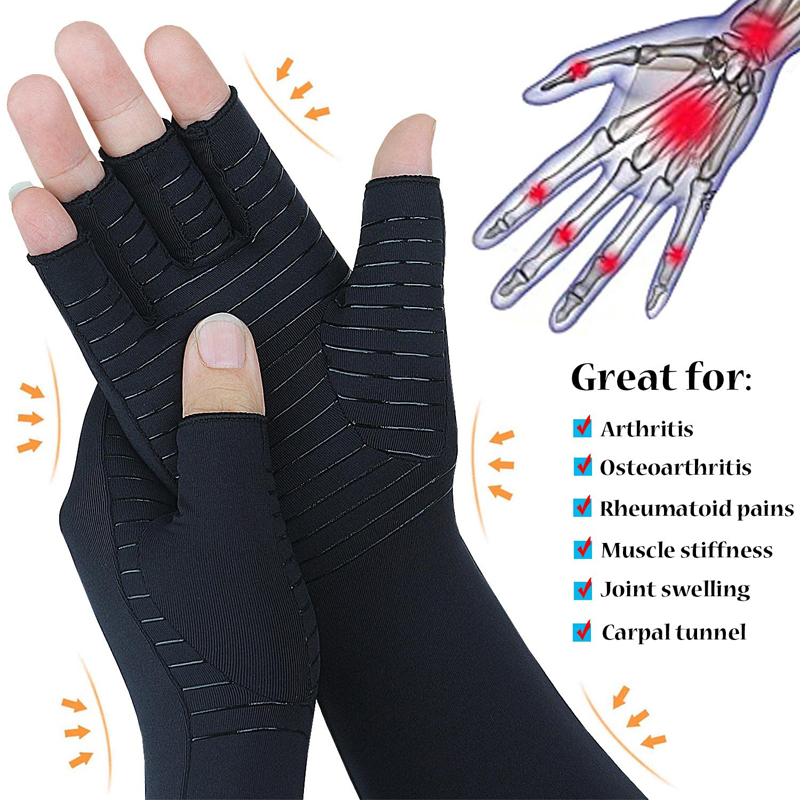 Long Sleeve Compression Gloves for Artists