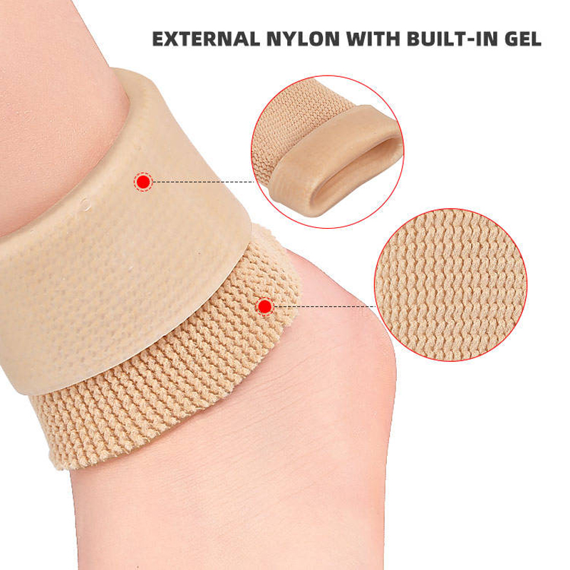 Ankle Gel Padded Sleeves Skate Socks