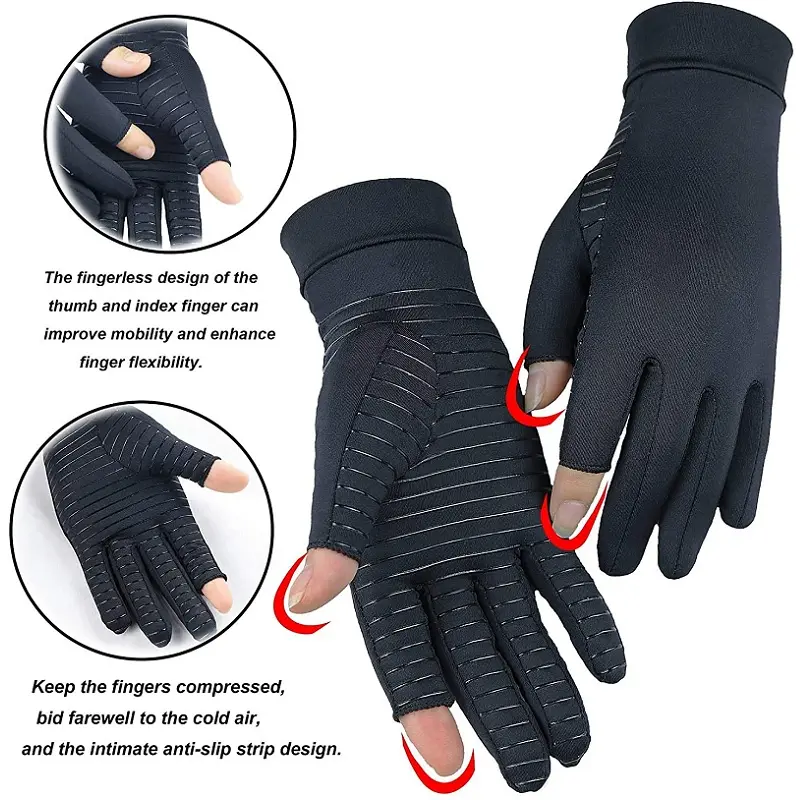 Copper Fit Compression Gloves