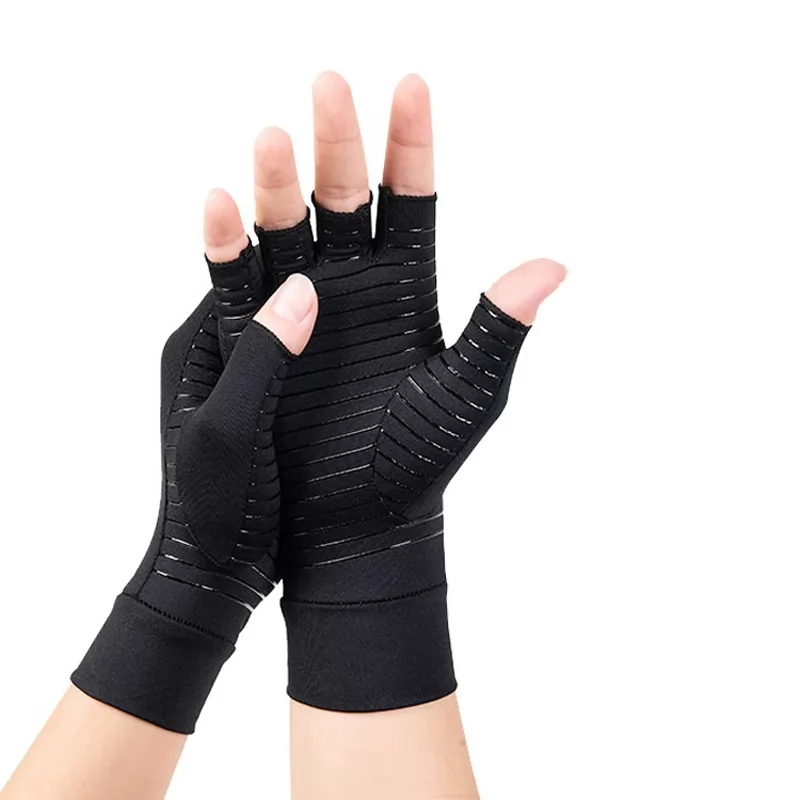 Fingerless Compression Gloves